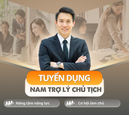 🎯 [TUYỂN DỤNG] TRỢ LÝ CHO CHỦ TỊCH OBA ĐỒNG HÀNH CÙNG CHUYÊN GIA TƯ VẤN DOANH NGHIỆP